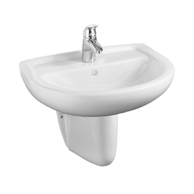 Alföldi Bázis mosdó 60x49 cm csapfurat nélkül