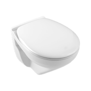 Alföldi Optic fali wc mélyöblítésű Cleanflush kompakt Ceramic Plus