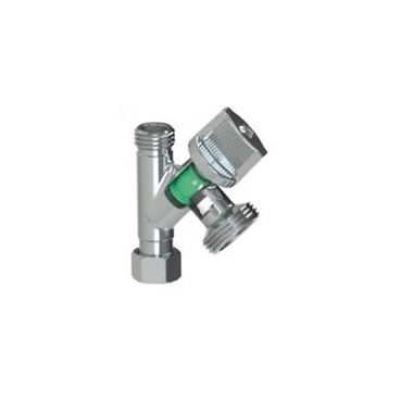 Arco Connecta sarokszelep golyós 3/8"-3/4"-3/8" fém fugantyúval
