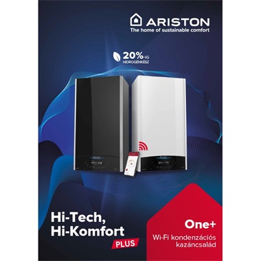 Ariston Genus One +Wifi 24 kondenzációs fali kombi gázkazán