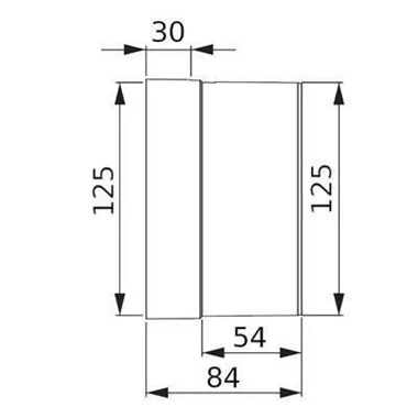 Awenta WKA125 ventilátor turbo, alap