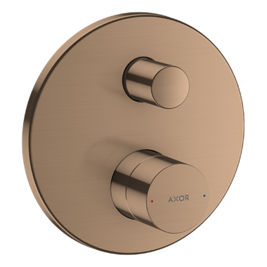 Axor Uno egykaros falsík alatti kádcsaptelep zero fogantyú Brushed Red Gold
