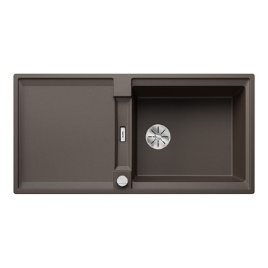 Blanco Adira XL 6S silgranit mosogatótálca 100x50x21,2 cm, kávé, excenterrel