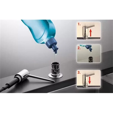 Blanco LATO PVD mosogatószer-adagoló rozsdamentes 