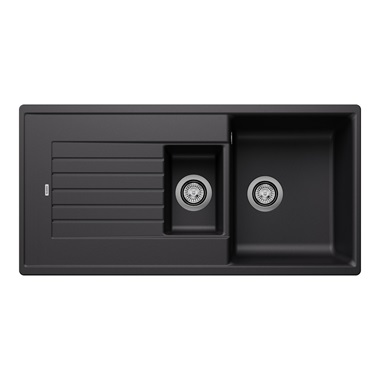 Blanco Zia 6 S silgranit mosogatótálca 100x50x20,2 cm  fekete