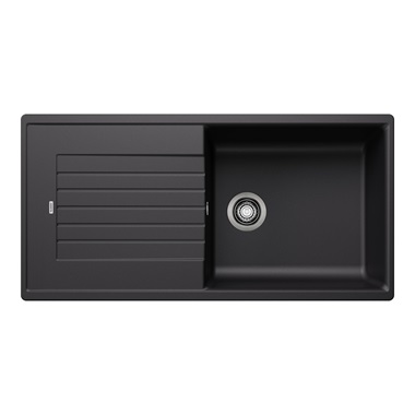 Blanco Zia XL 6 S silgranit mosogatótálca 100x50x20,2 cm, fekete