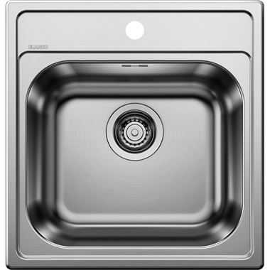 Blanco Dana 45 mosogatótálca 48×50 ×16,7 cm, rozsdamentes acél, excenter nélkül