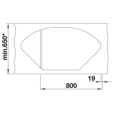 Blanco Delta II silgranit mosogatótálca 105,7x57,5x19,5 cm, fekete, tartozékokkal, excenterrel