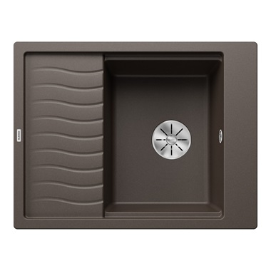 Blanco Elon 45 S silgranit mosogatótálca 65x50x20,2 cm, kávé, excenter nélkül