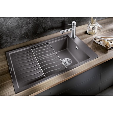 Blanco Elon XL 6 S silgranit mosogatótálca 78x50x20,2 cm, palaszürke, excenter nélkül