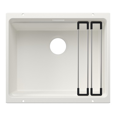Blanco Etagon 500-U silgranit mosogatótálca 53x46x21,2 cm, fehér, lefolyó nélkül