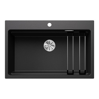Blanco Etagon 8 silgranit mosogatótálca 78x51x23,2 cm, antracit, tartozékokkal, excenter nélkül