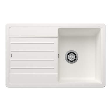 Blanco Legra 45 S SIilgranit mosogatótálca 78x50x20,2 cm fehér, tartozákok nélkül, excenter nélkül