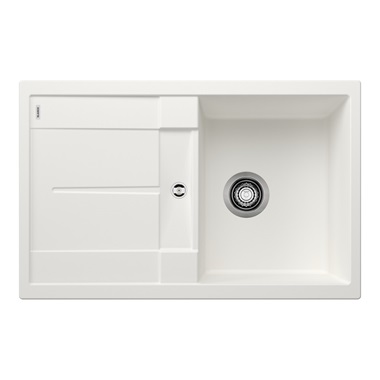 Blanco Metra 45 S silgranit mosogatótálca 78x50x20 cm, fehér, excenter nélkül