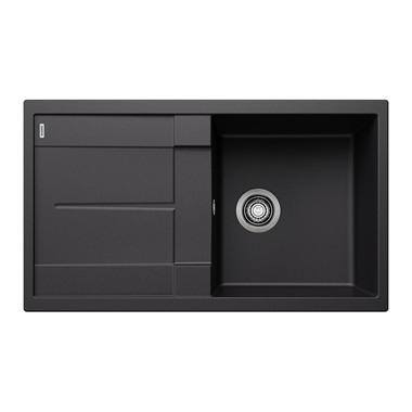 Blanco Metra 5 S silgranit mosogatótálca 86x50x20,2 cm, fekete, excenter nélkül