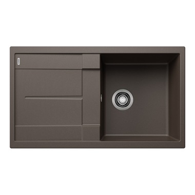 Blanco Metra 5 S silgranit mosogatótálca, kávé 86x50x20,2 cm, excenter nélkül