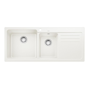 Blanco Naya 8 S silgranit mosogatótálca 116 x50 x21,2 cm, fehér