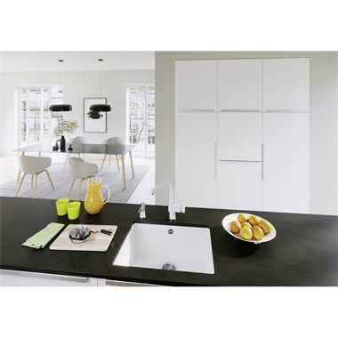 Blanco Rotan 500-U silgranit mosogatótálca 53x46x20,2 cm, fehér, excenter nélkül