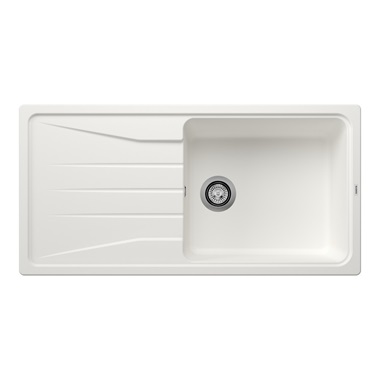 Blanco Sona XL 6 S silgranit mosogatótálca 100x50x20,2 cm, fehér, excenter nélkül