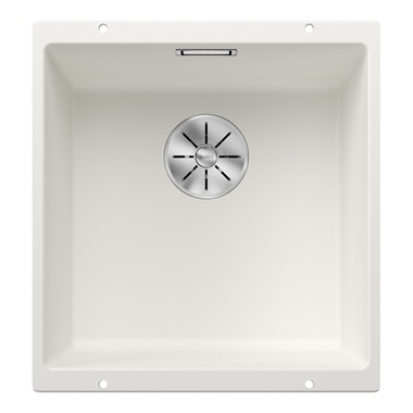 Blanco Subline 400-U silgranit mosogatótálca 43x46x20,2 cm, fehér, excenter nélkül