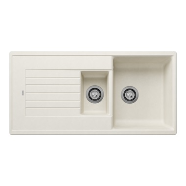 Blanco Zia 6 S silgranit mosogatótálca 100x50x20,2 cm, törtfehér, excenter nélkül