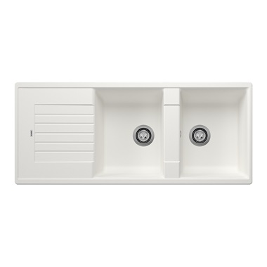 Blanco Zia 8 S silgranit mosogatótálca 116x50 × 20,2 cm, fehér, excenter nélkül