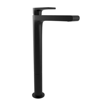 Bugnatese Simple magasított mosdócsaptelep click-clack leeresztővel, matt fekete