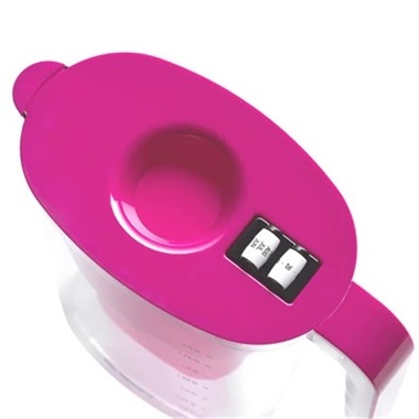 BWT Vida kancsó 2,6 l, pink, 3 filter, manuális