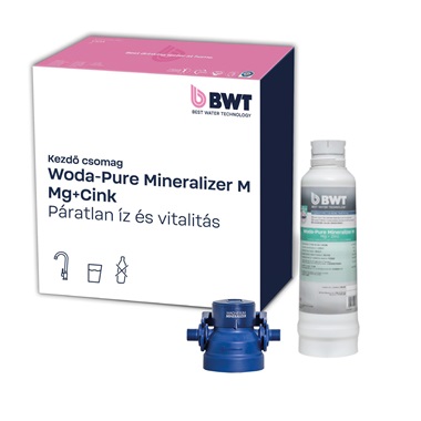 BWT Woda-Pure csomag 1 MM+ Zinc + MM vízszűrő fej 3/8"