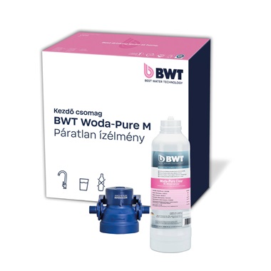 BWT Woda-Pure Clear M Mineralizer Magnézium+ vízszűrő és MM vízszűrő fej 3/8"