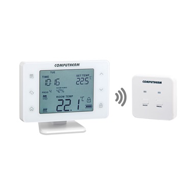 Computherm digitális szobatermosztát, vezeték nélküli, programozható