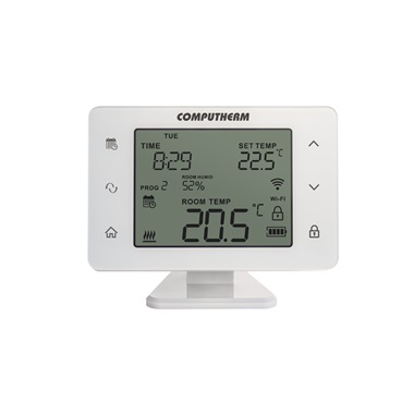 Computherm Q20RF programozható Wi-Fi termosztát,vevőegység nélküli 