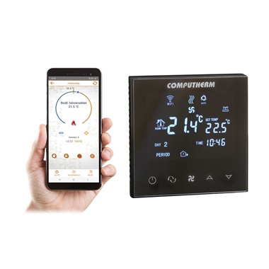 Computherm E300 FC Wi-Fi termosztát radiátor- és padlófűtési rendszerekhez Computherm E300 FC Wi-Fi termosztát radiátor- és padlófűtési rendszerekhez
