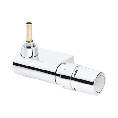 Danfoss VHX-MONO termosztatikus radiátorszelep készlet (Sarok), króm
