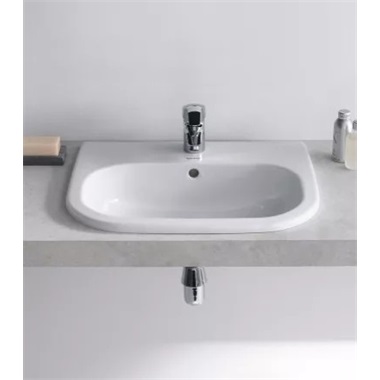Duravit D-Code beépített.mosdó 54x43 cm
