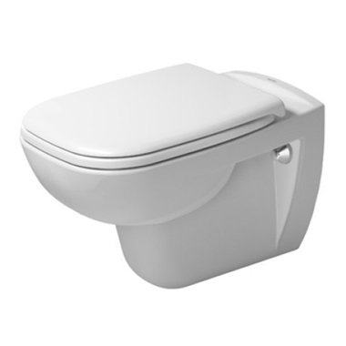 Duravit D-Code fali WC szett WC mély öblítésű + rozsdamentes zsanér ülőke)
