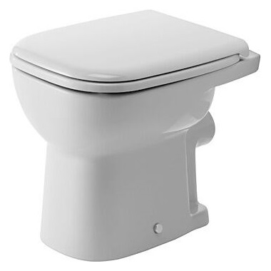 DURAVIT D-CODE WC SÍK /HÁTSÓ KIFOLYÁSÚ, FEHÉR (NEM DOBOZOS CSOMAGOLÁS)