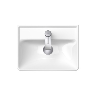 Duravit D-Neo kézmosó 45x33,5 cm, túlfolyó nélkül