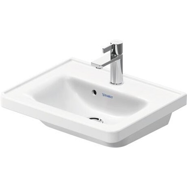 Duravit D-Neo Beépíthető kézmosó 50x40 cm,1 csaplyukkal