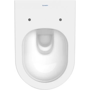 Duravit D-Neo Rimless fali WC csésze szett, fehér 