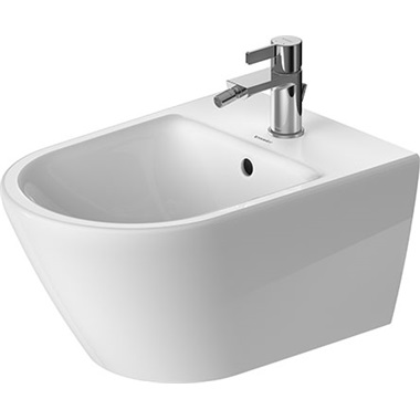 Duravit D-Neo bidé fali Durafix rejtett rögzítéssel 37x54 cm