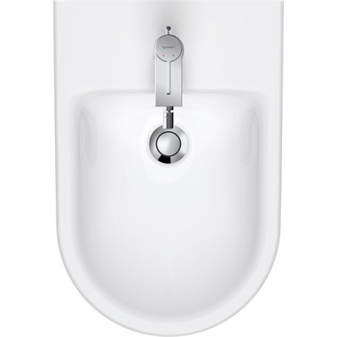 Duravit D-Neo bidé fali Durafix rejtett rögzítéssel 37x54 cm