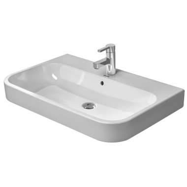 Duravit Happy D.2  poltra építhető mosdó 65 cm, fehér (alul mázas)