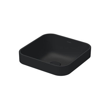 Duravit Happy D. 2 Plus mosdó 40x40 cm, fekete