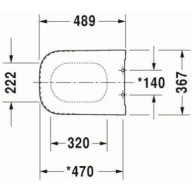 Duravit Happy D.2 lecsapodásgátlós ülőke