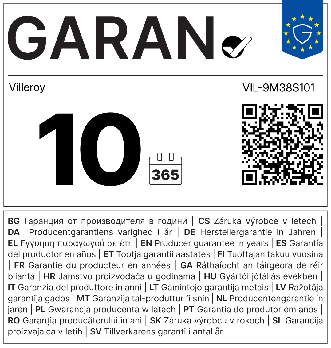 Gyártói garancia