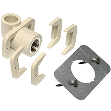 Ekoplastik könyök gipszkarton falra szereléshez D20 BM 20-1/2"