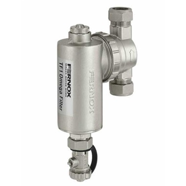 Fernox TF1 Omega Filter mágneses iszapleválasztó 1"