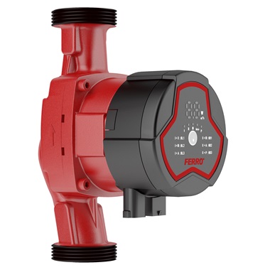 Ferro 25-60 180 fűtési keringetőszivattyú digitális kijelzővel