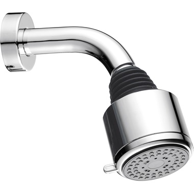 Ferro fix fejzuhany szett, gömbcsuklós fali zuhanykarral króm
